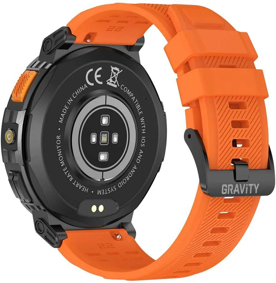 Išmanusis laikrodis MEN'S GRAVITY GT23-3 - TIMER, ADDITIONAL BELT (sg031c)