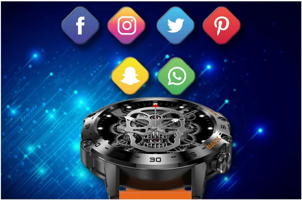 Išmanusis laikrodis MALE Gravity GT9-4 - JUNGČIŲ UŽDAVIMAS, KRAUJO SLĖPIO MATUOKLIS (sg021d)