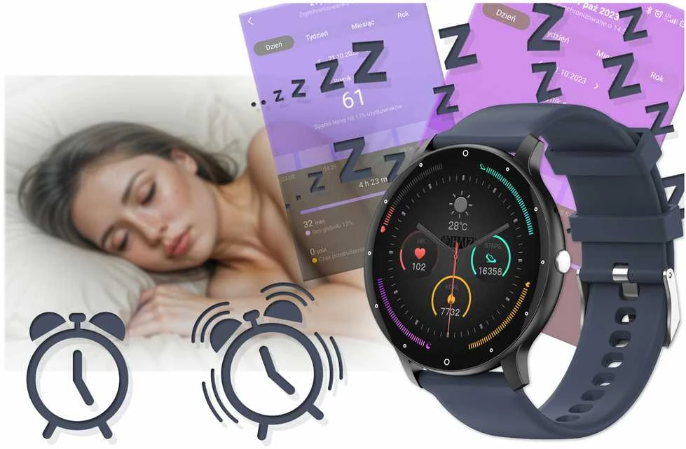 Išmanusis laikrodis UNISEX GRAVITY GT1-1 PRO - BLUETOOTH RYŠYS, PAPILDOMAS PRAŽAS (sg027a)