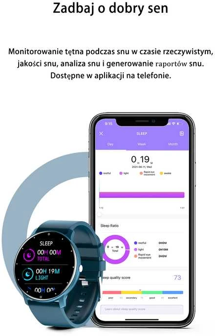 Išmanusis laikrodis Gravity GT1-2, Rožinės spalvos korpusas su juodos spalvos dirželiu