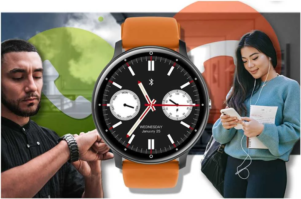 Išmanusis laikrodis UNISEX GRAVITY GT1-2 PRO - BLUETOOTH RYŠYS, PAPILDOMAS PRAŽAS (sg027b)