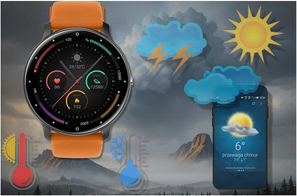 Išmanusis laikrodis UNISEX GRAVITY GT1-2 PRO - BLUETOOTH RYŠYS, PAPILDOMAS PRAŽAS (sg027b)