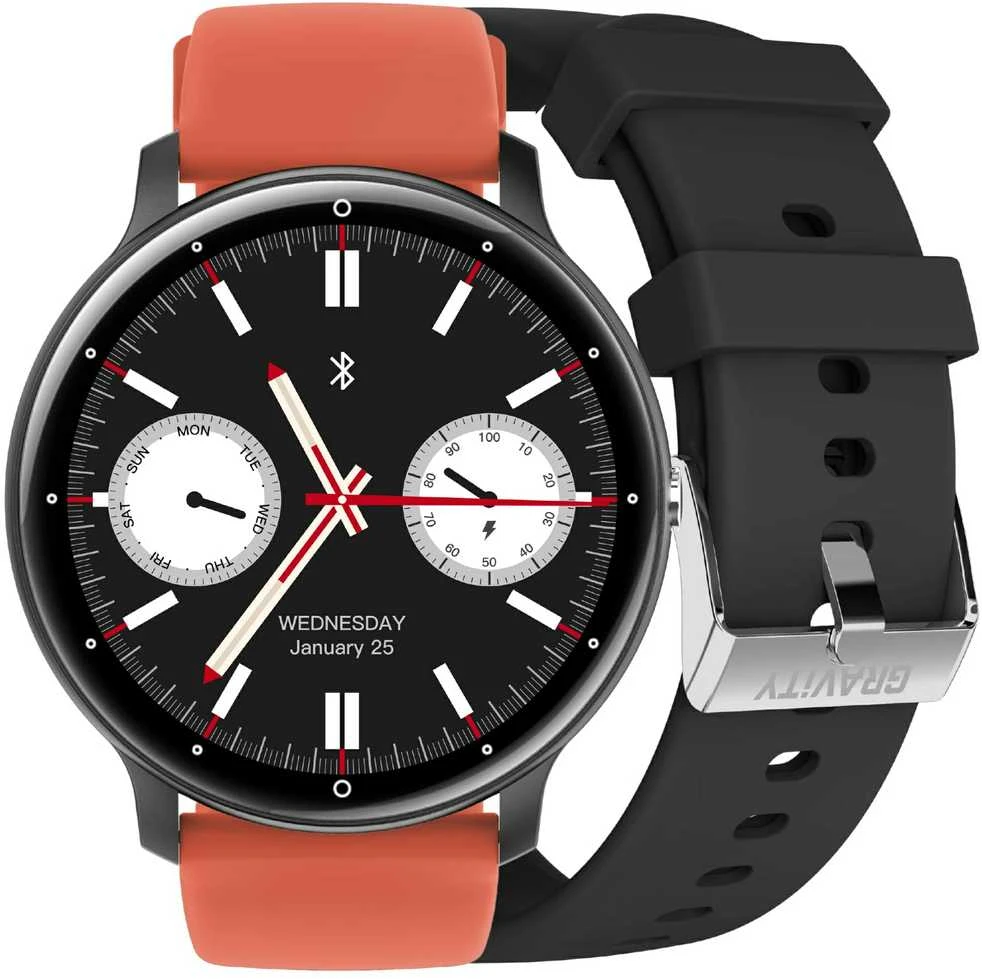 Išmanusis laikrodis UNISEX GRAVITY GT1-3 PRO - BLUETOOTH CONNECTIONS, ADDITIONAL PASSAGE (sg027c)
