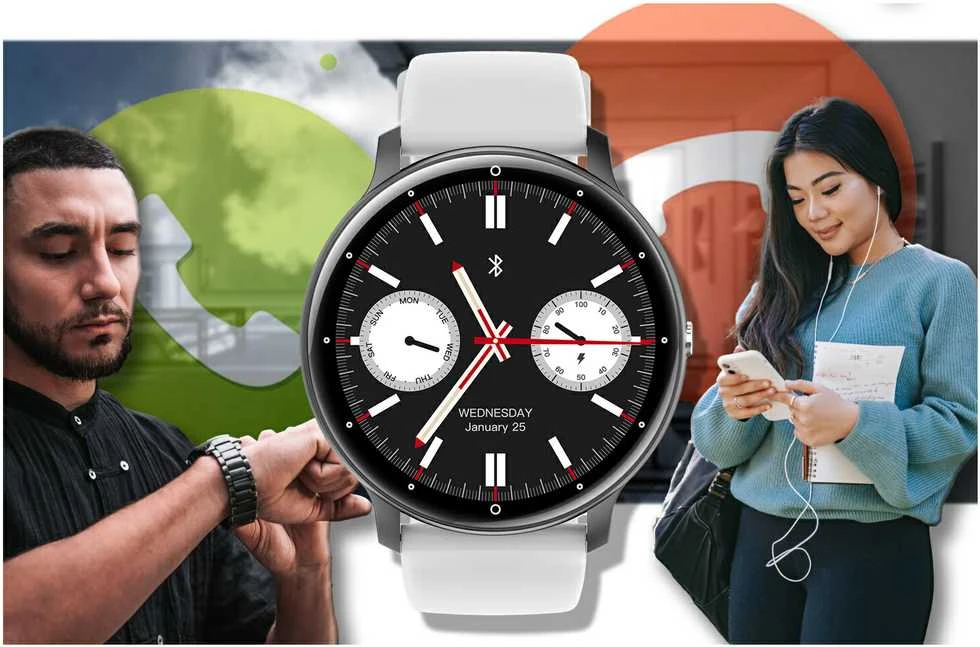 Išmanusis laikrodis UNISEX GRAVITY GT1-4 PRO - ROZMOWY BLUETOOTH, DODATKOWY PASEK (sg027d)
