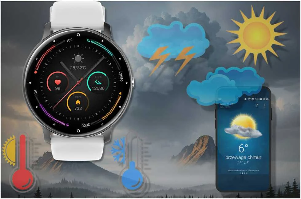 Išmanusis laikrodis UNISEX GRAVITY GT1-4 PRO - ROZMOWY BLUETOOTH, DODATKOWY PASEK (sg027d)