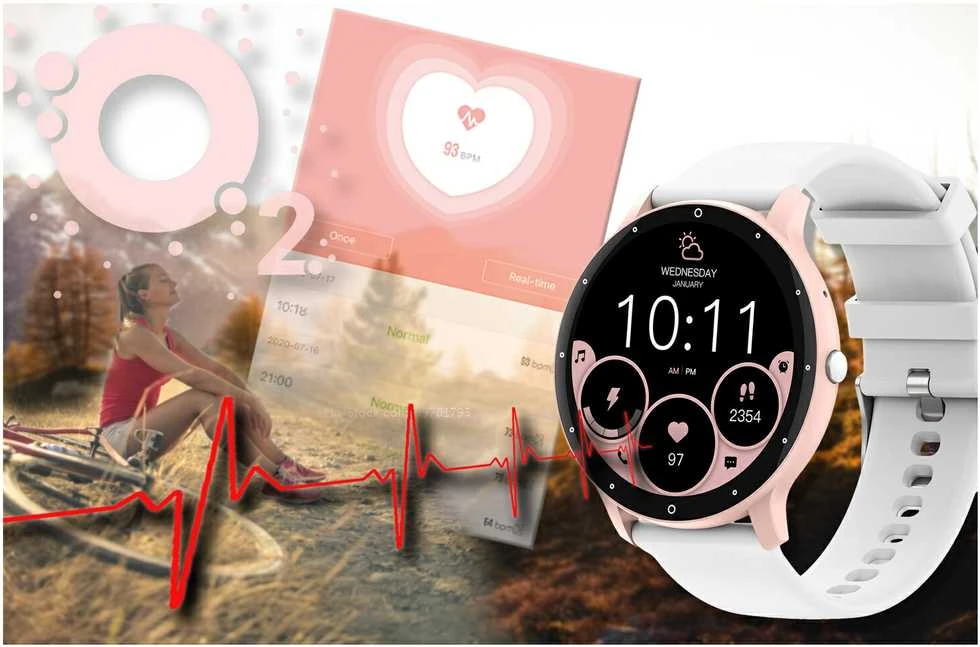 Išmanusis laikrodis UNISEX GRAVITY GT1-6 PRO - BLUETOOTH RYŠIAI, PAPILDOMAS PASAGE (sg027f)