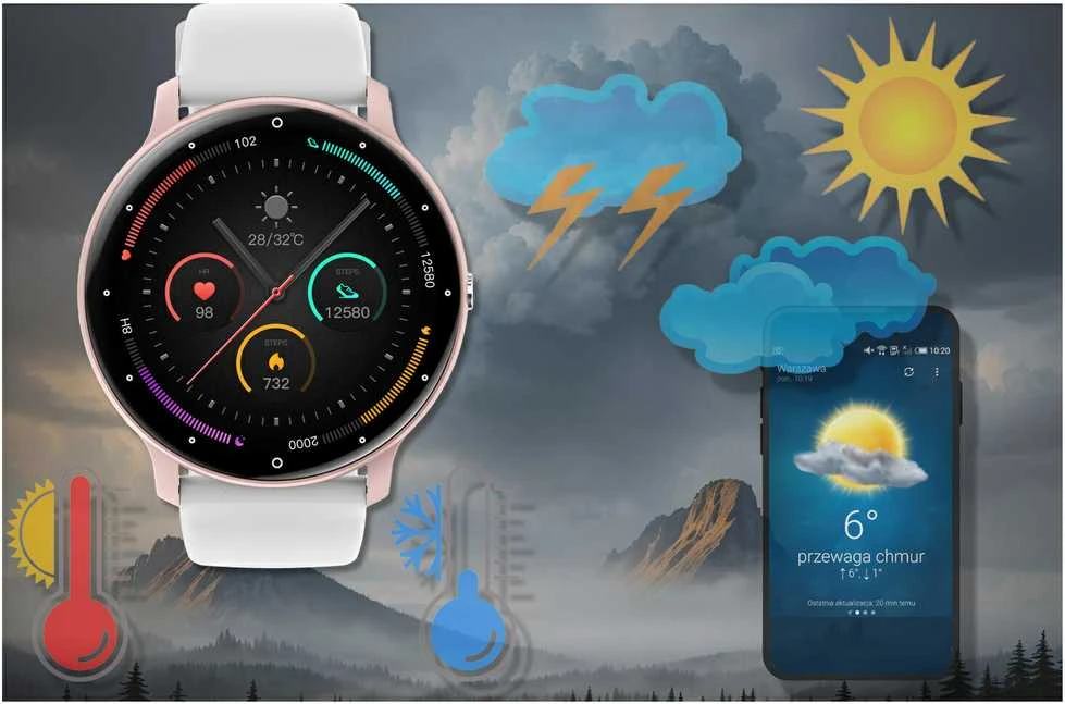 Išmanusis laikrodis UNISEX GRAVITY GT1-6 PRO - BLUETOOTH RYŠIAI, PAPILDOMAS PASAGE (sg027f)