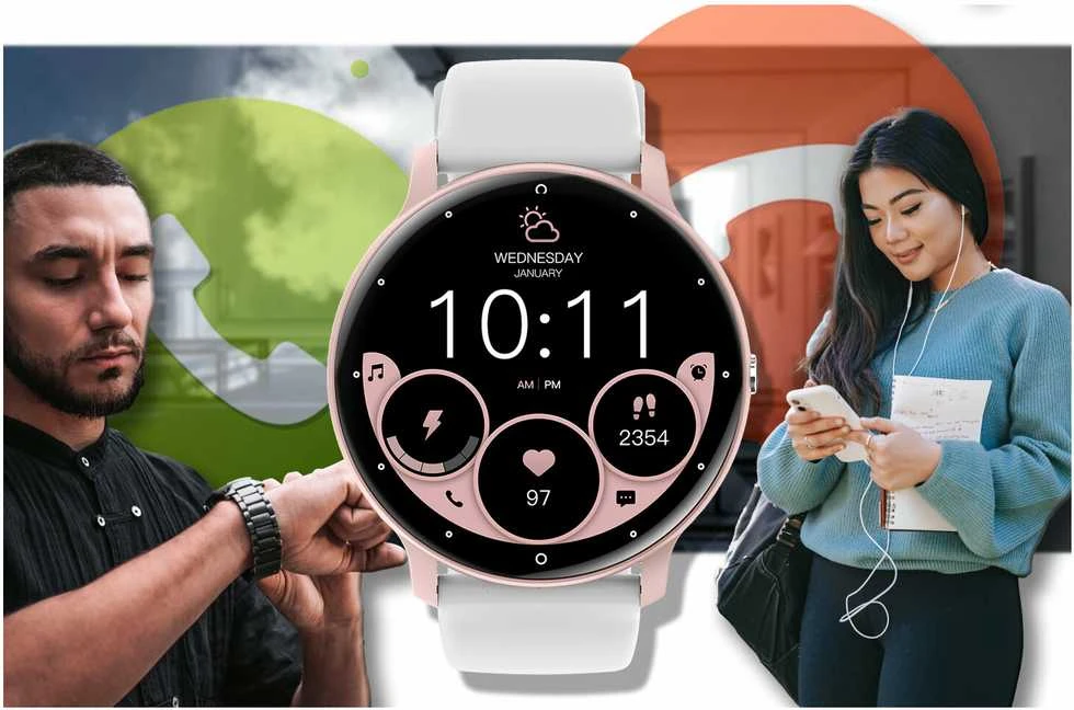 Išmanusis laikrodis UNISEX GRAVITY GT1-6 PRO - BLUETOOTH RYŠIAI, PAPILDOMAS PASAGE (sg027f)