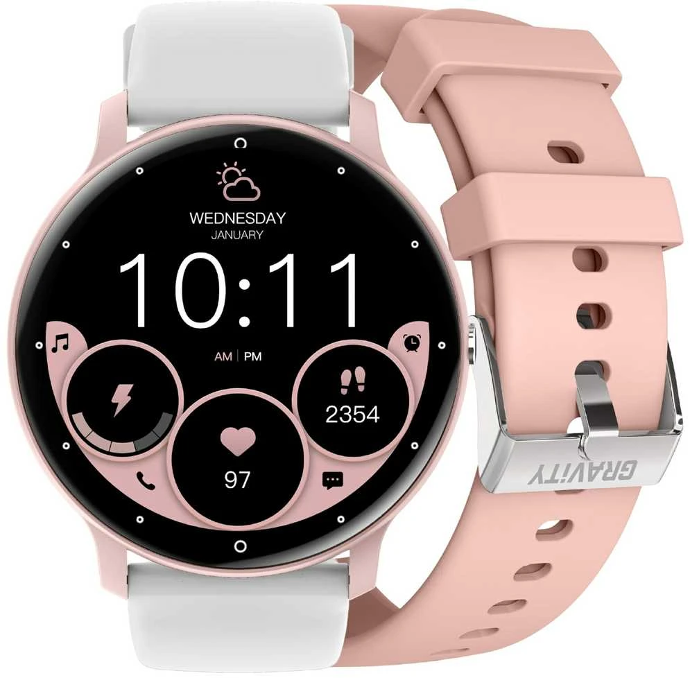 Išmanusis laikrodis UNISEX GRAVITY GT1-6 PRO - BLUETOOTH RYŠIAI, PAPILDOMAS PASAGE (sg027f)