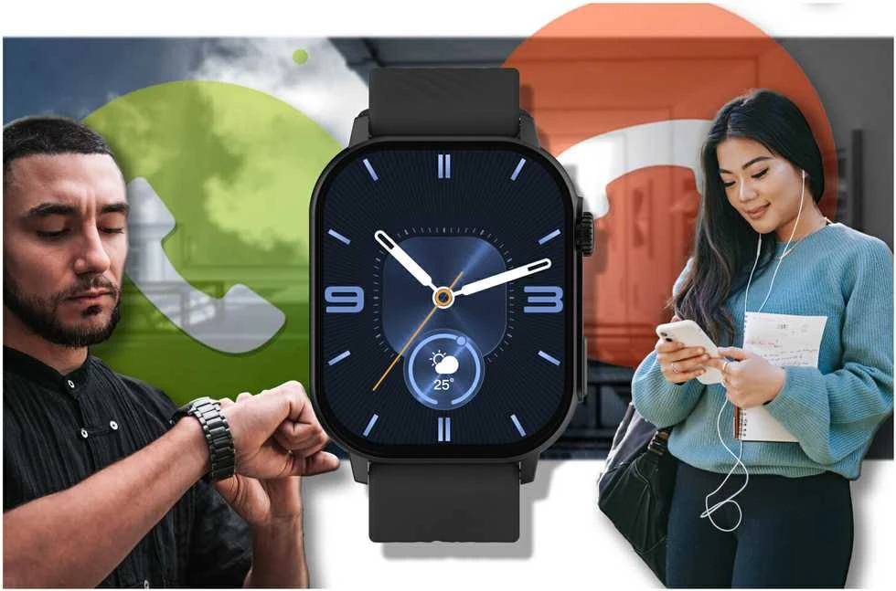 Išmanusis laikrodis UNISEX GRAVITY GT15-1 - ROZMOWY BLUETOOTH, DODATKOWY PASEK (sg029a)