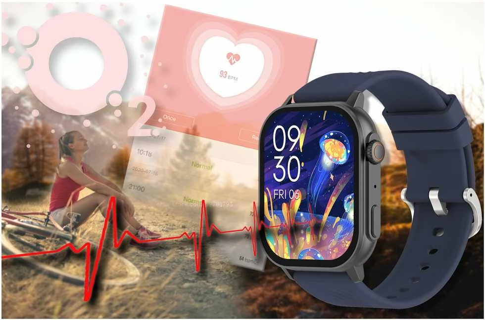 Išmanusis laikrodis UNISEX GRAVITY GT15-4 - ROZMOWY BLUETOOTH, DODATKOWY PASEK (sg029d)