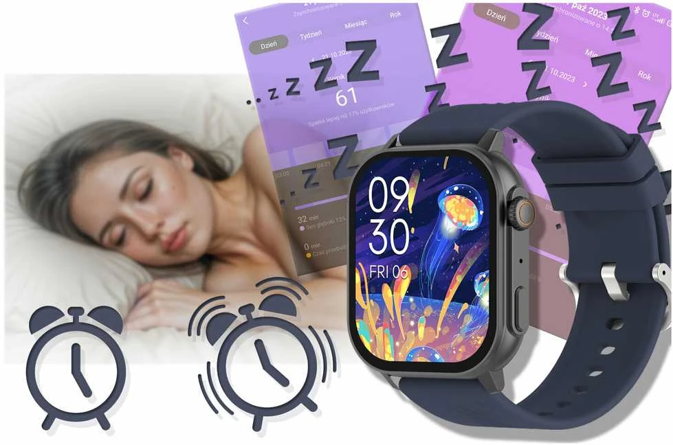 Išmanusis laikrodis UNISEX GRAVITY GT15-4 - ROZMOWY BLUETOOTH, DODATKOWY PASEK (sg029d)