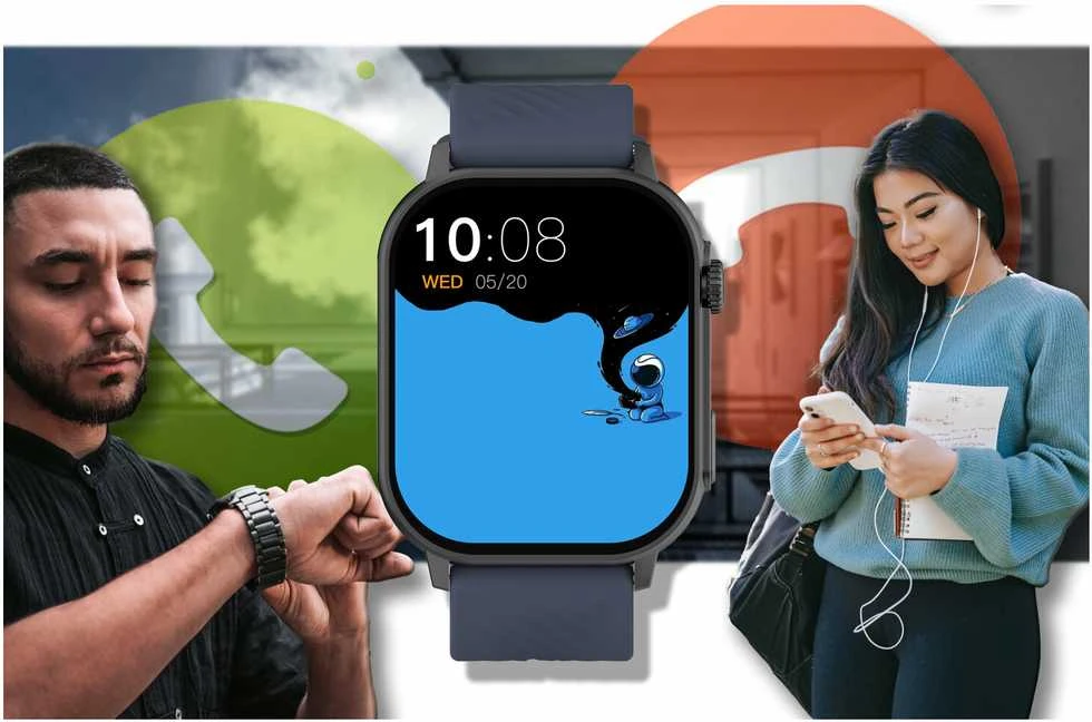 Išmanusis laikrodis UNISEX GRAVITY GT15-4 - ROZMOWY BLUETOOTH, DODATKOWY PASEK (sg029d)