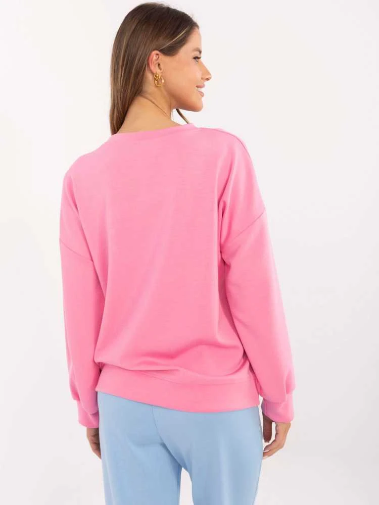 Italy Moda Megztinis-DHJ-BL-20322.72-rožinis