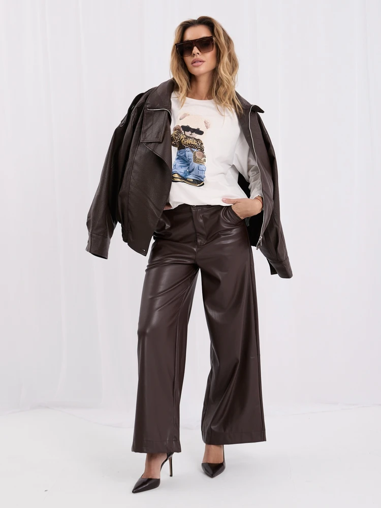 Italy Moda Bluza-IR-BL-R2365.82-ecru