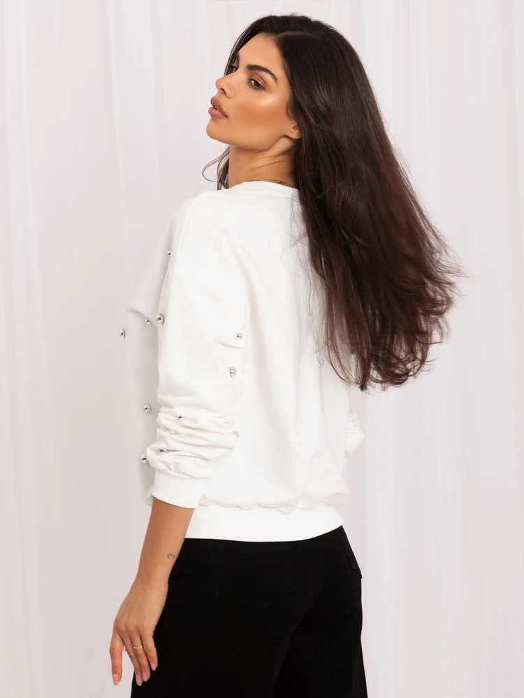 Italy Moda Bluza-IR-BL-R2697.04P-ecru