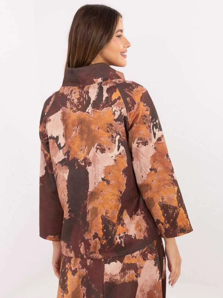 Italy Moda Bluza-IT-BL-21613-2.08-ciemny žalia
