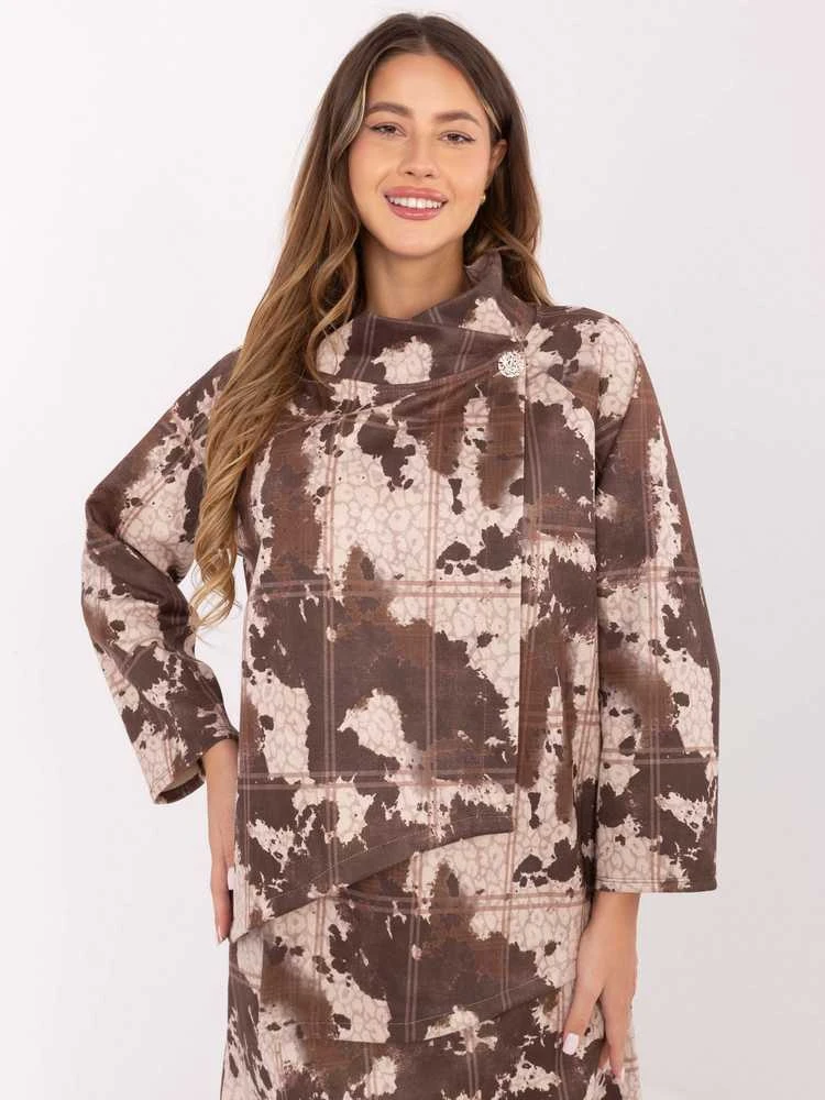 Italy Moda Bluza-IT-BL-21613-3.85-khaki
