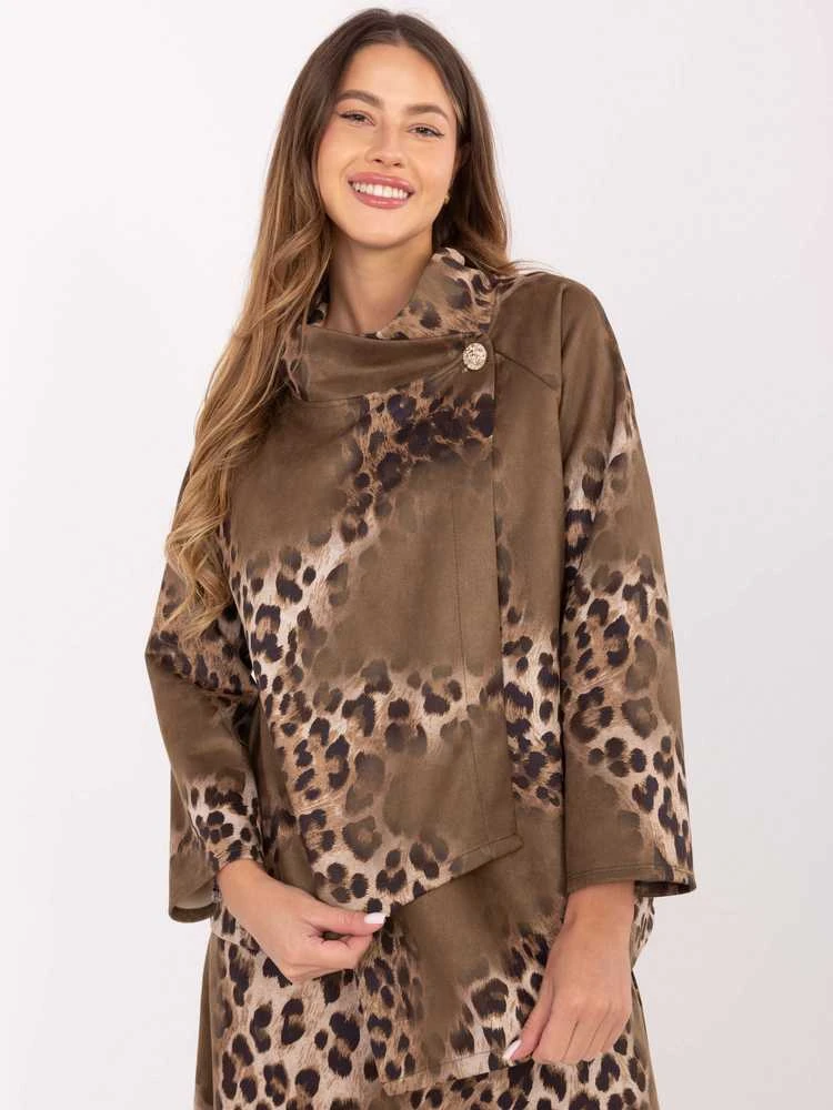 Italy Moda Bluza-IT-BL-21613-4.11-khaki