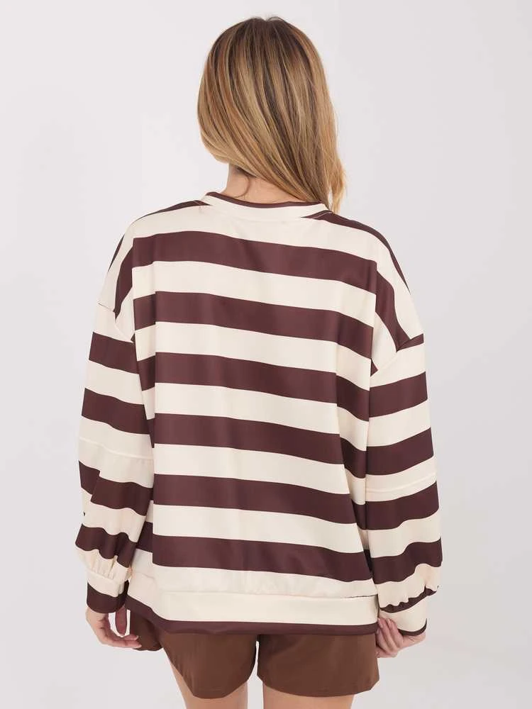 Italy Moda Džemperis moterims-IT-BL-9780.26-jasny smėlio spalva