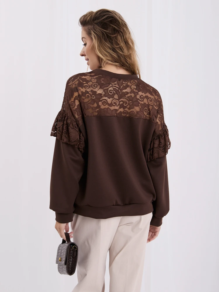 Italy Moda Bluza-MI-BL-3520.79-ruda