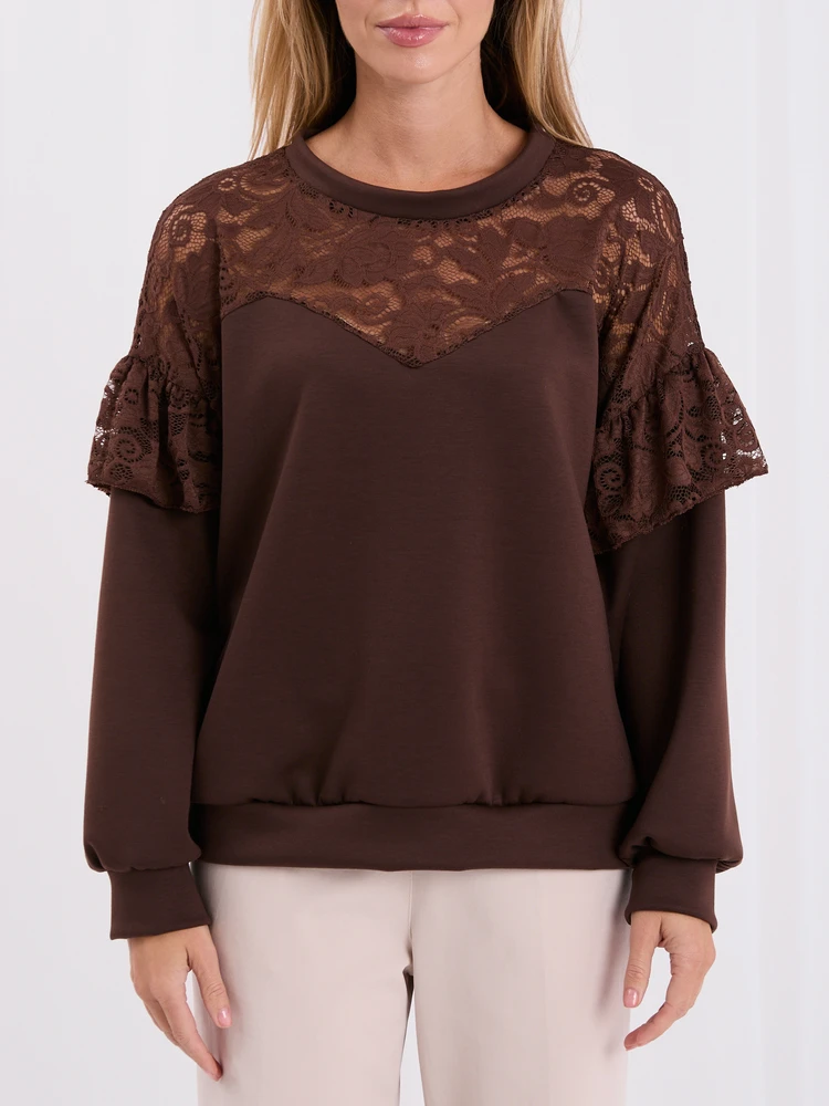 Italy Moda Bluza-MI-BL-3520.79-ruda