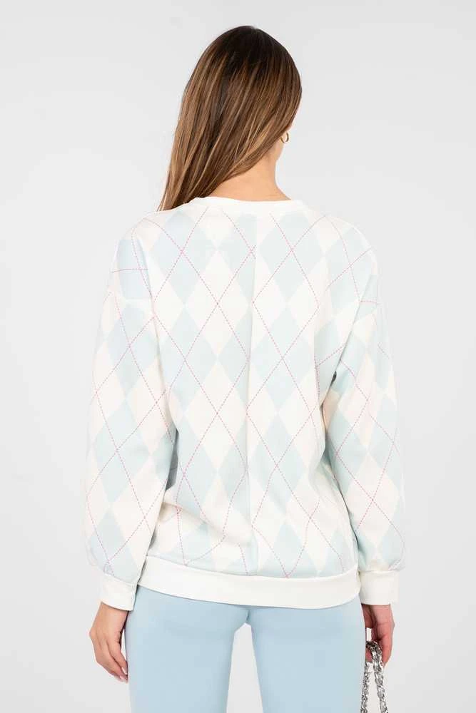 Italy Moda Džemperis moterims-MI-BL-4003.65-mietowy