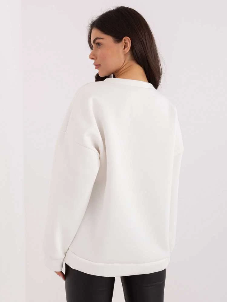 Italy Moda Džempreris moterimMI-BL-4216-1.82-ecru
