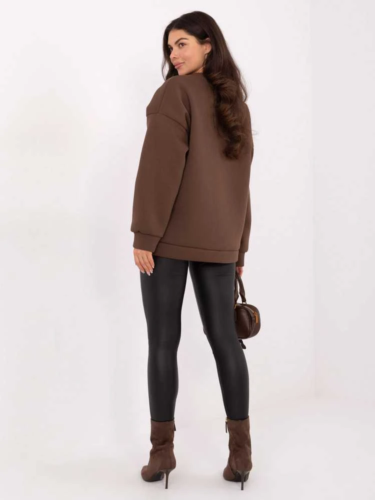 Italy Moda Džempreris moterim-MI-BL-4216-1.82-ruda