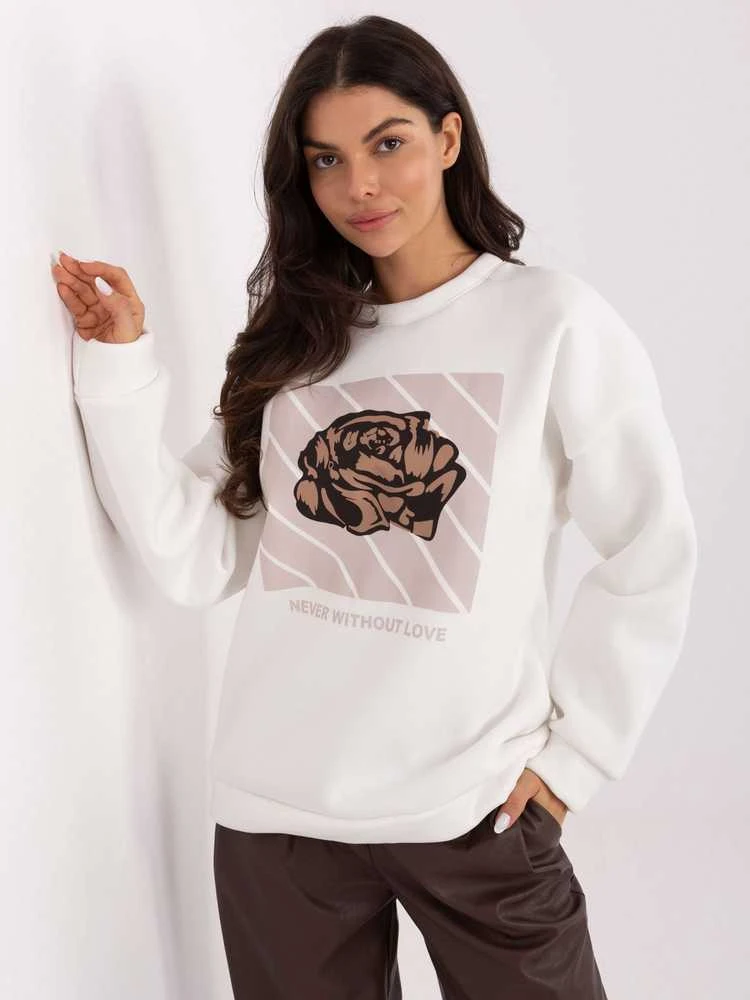 Italy Moda Džempreris moterim-MI-BL-4216.15-ecru
