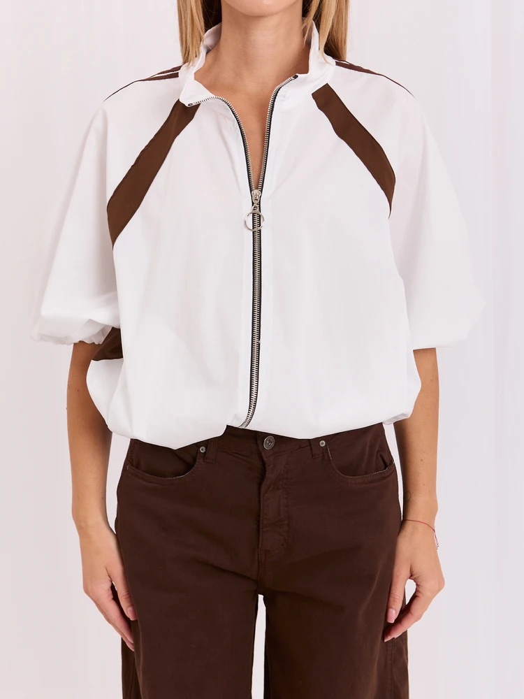 Italy Moda Bluza-MI-BL-K71751.94-balta