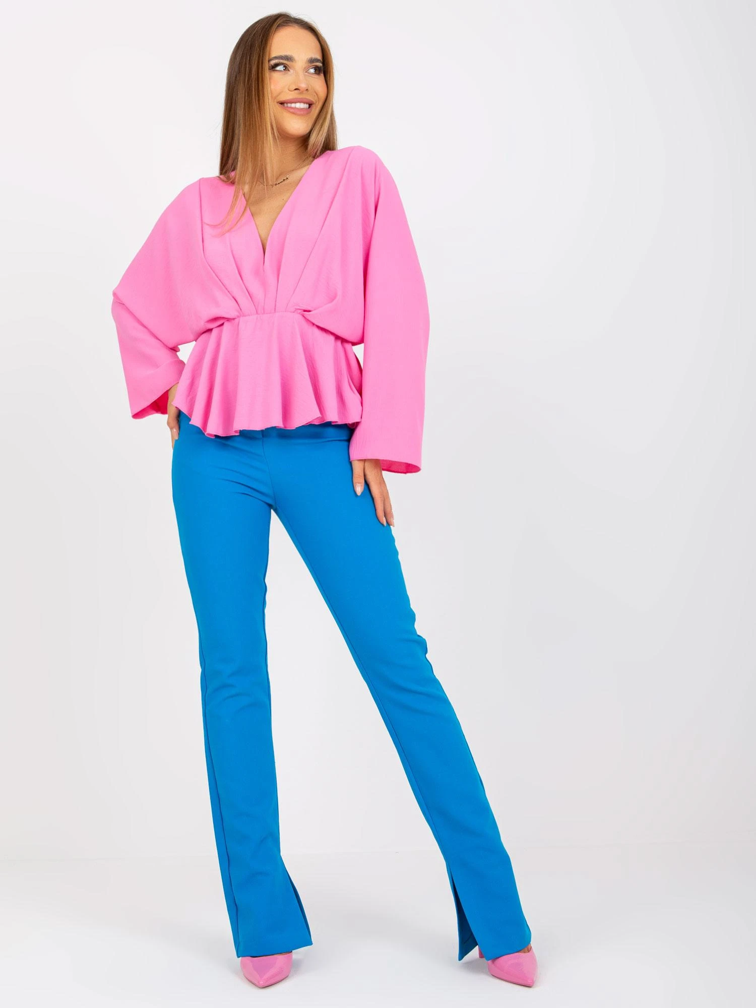 Italy Moda Palaidinė-DHJ-BZ-11979.67-rožinė