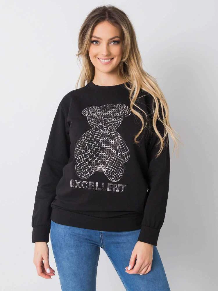 Italy Moda Palaidinė-DHJ-BZ-12779.43P-juoda