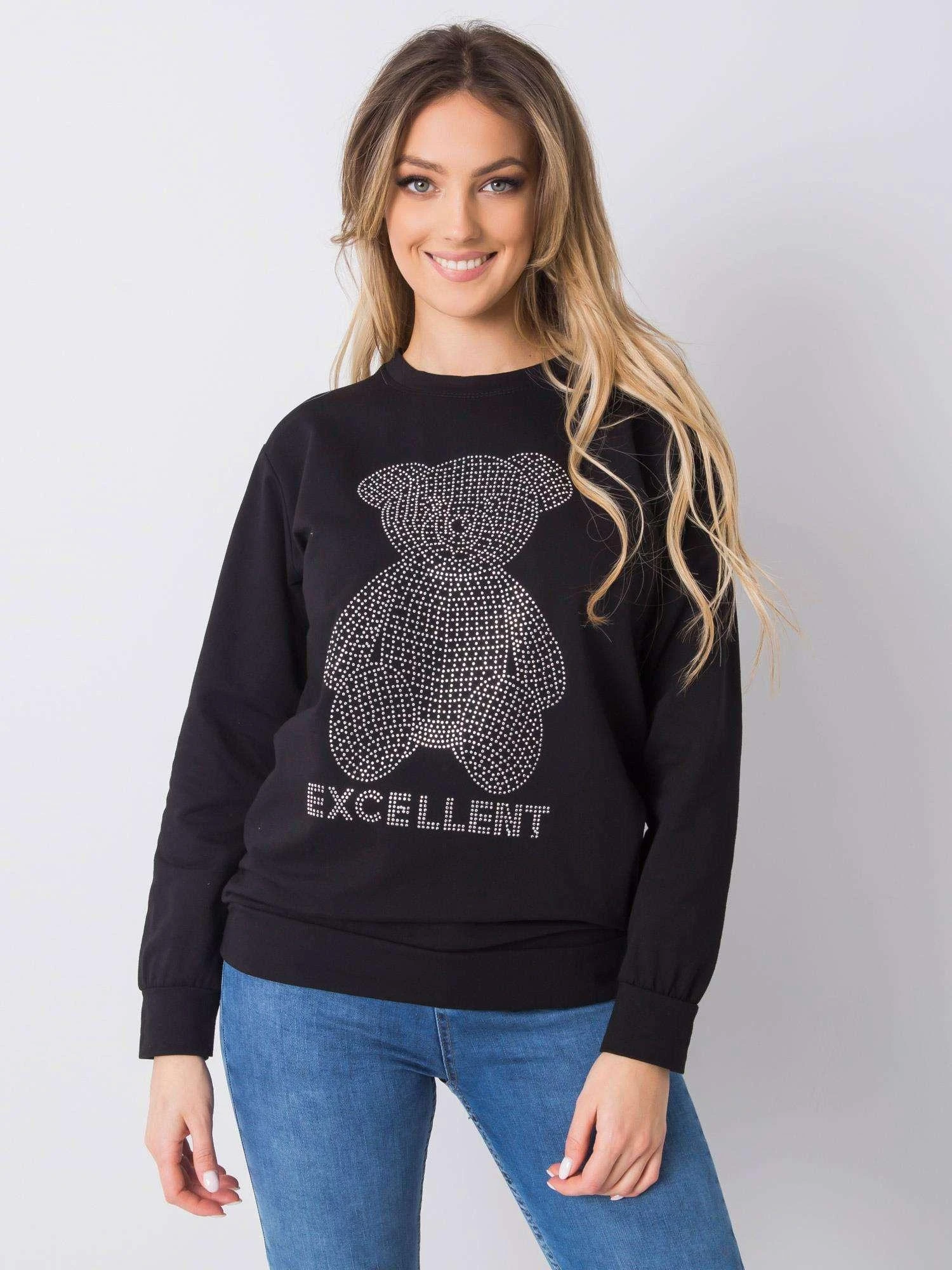 Italy Moda Palaidinė-DHJ-BZ-12779.43P-juoda