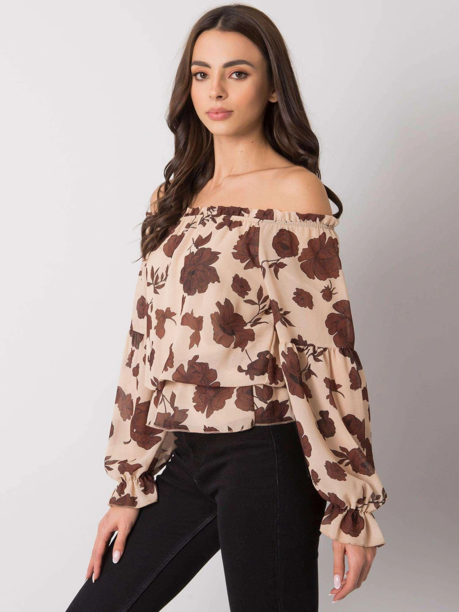 Italy Moda Palaidinė-DHJ-BZ-15168.15P-smėlio spalvos