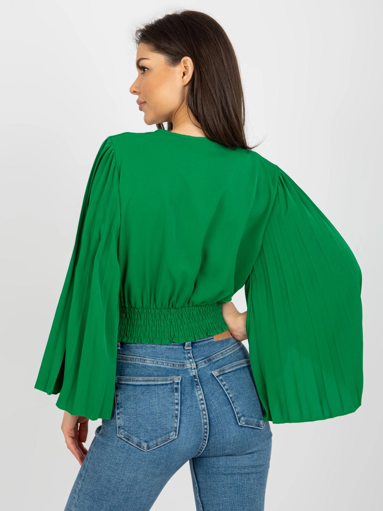 Italy Moda Palaidinė-DHJ-BZ-16503.30X-žalia