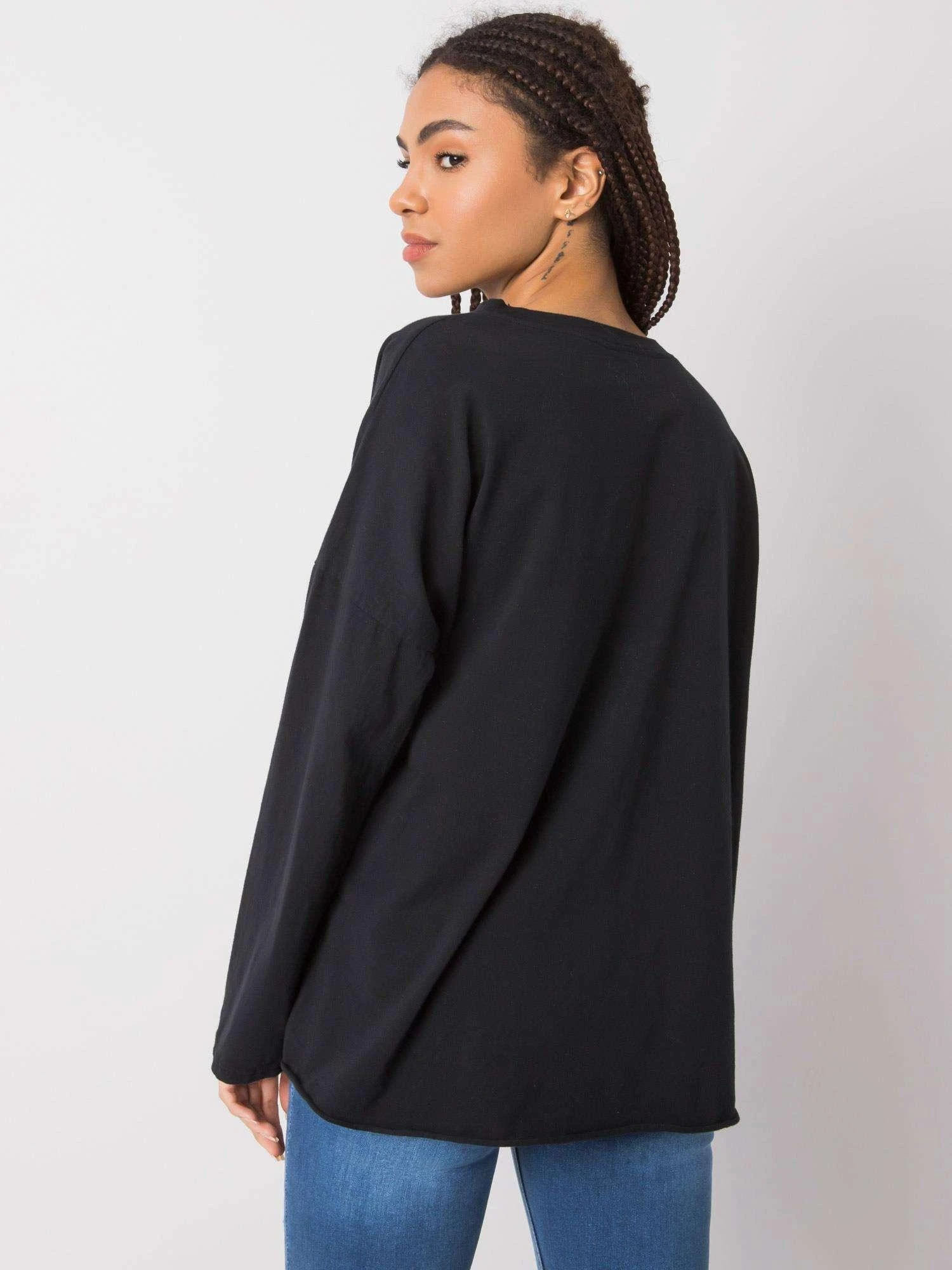 Italy Moda Palaidinė-DHJ-BZ-21103.06P-juoda