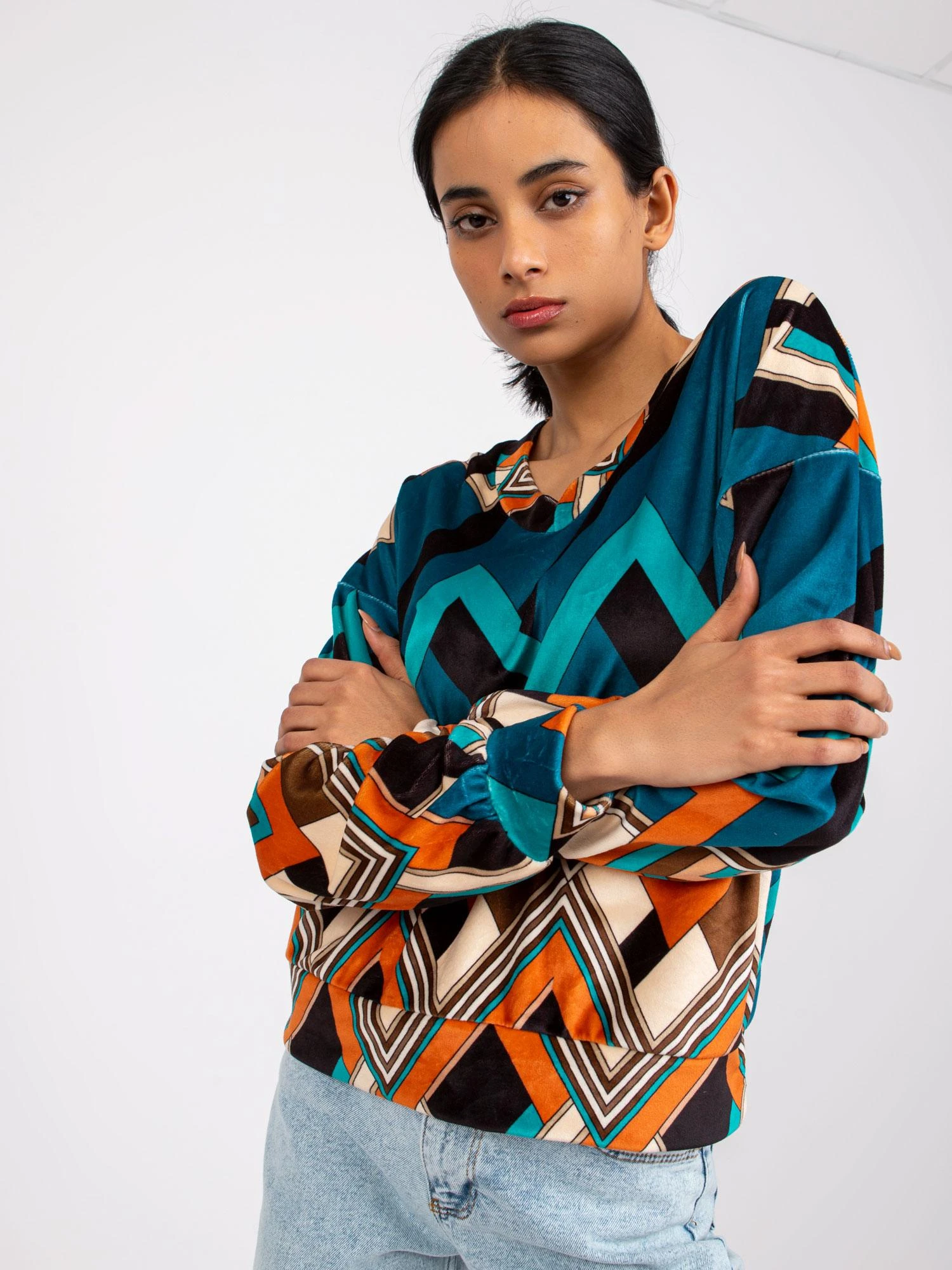 Italy Moda Palaidinė-DHJ-BZ-6033-1,49P-mėlyna