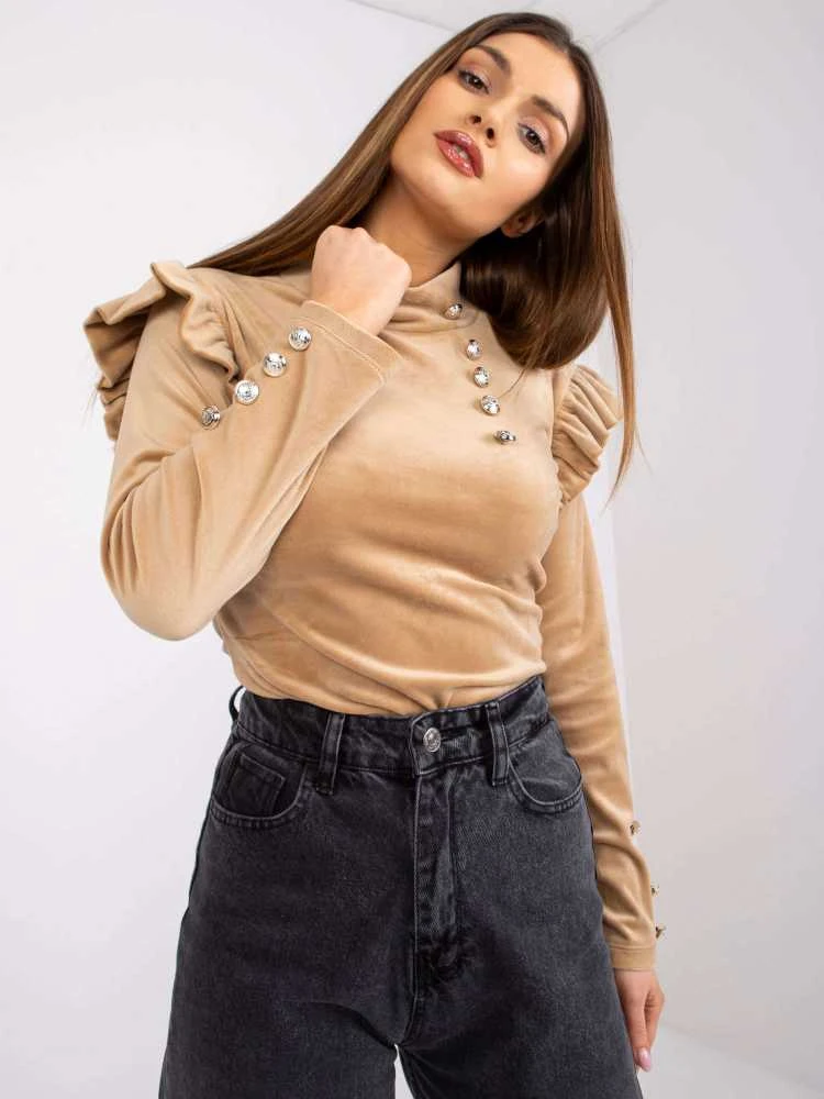 Italy Moda Palaidinė-DHJ-BZ-6533A.44P-kupranugaris