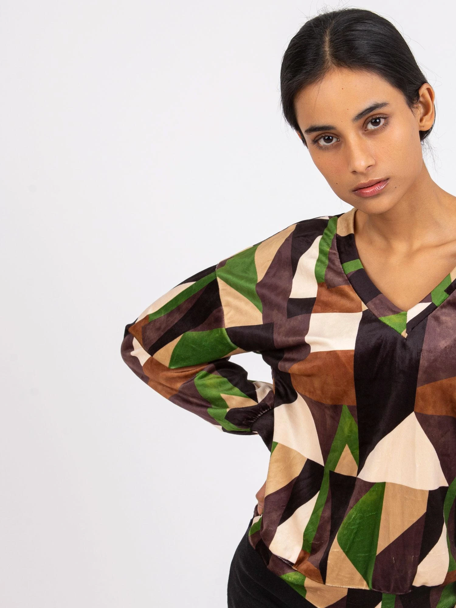 Italy Moda Palaidinė-DHJ-BZ-6550.74P-ruda