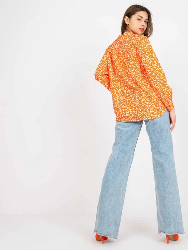 Italy Moda Palaidinė-DHJ-BZ-6825.56-oranžinė