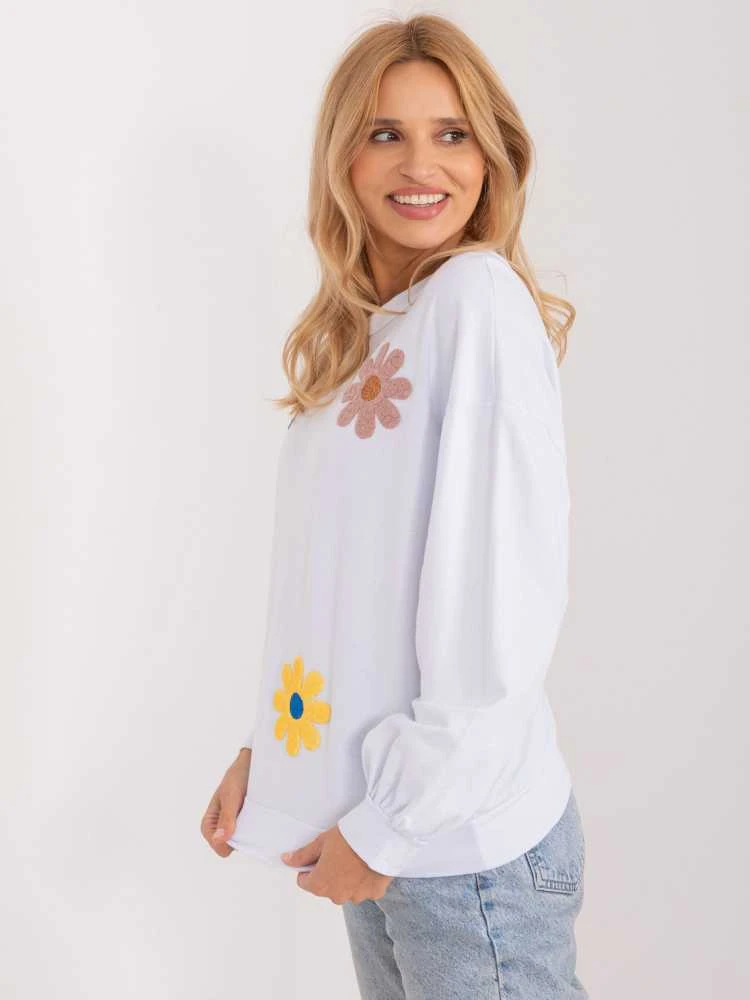 Italy Moda Palaidinė-DHJ-BZ-8856.39-balta