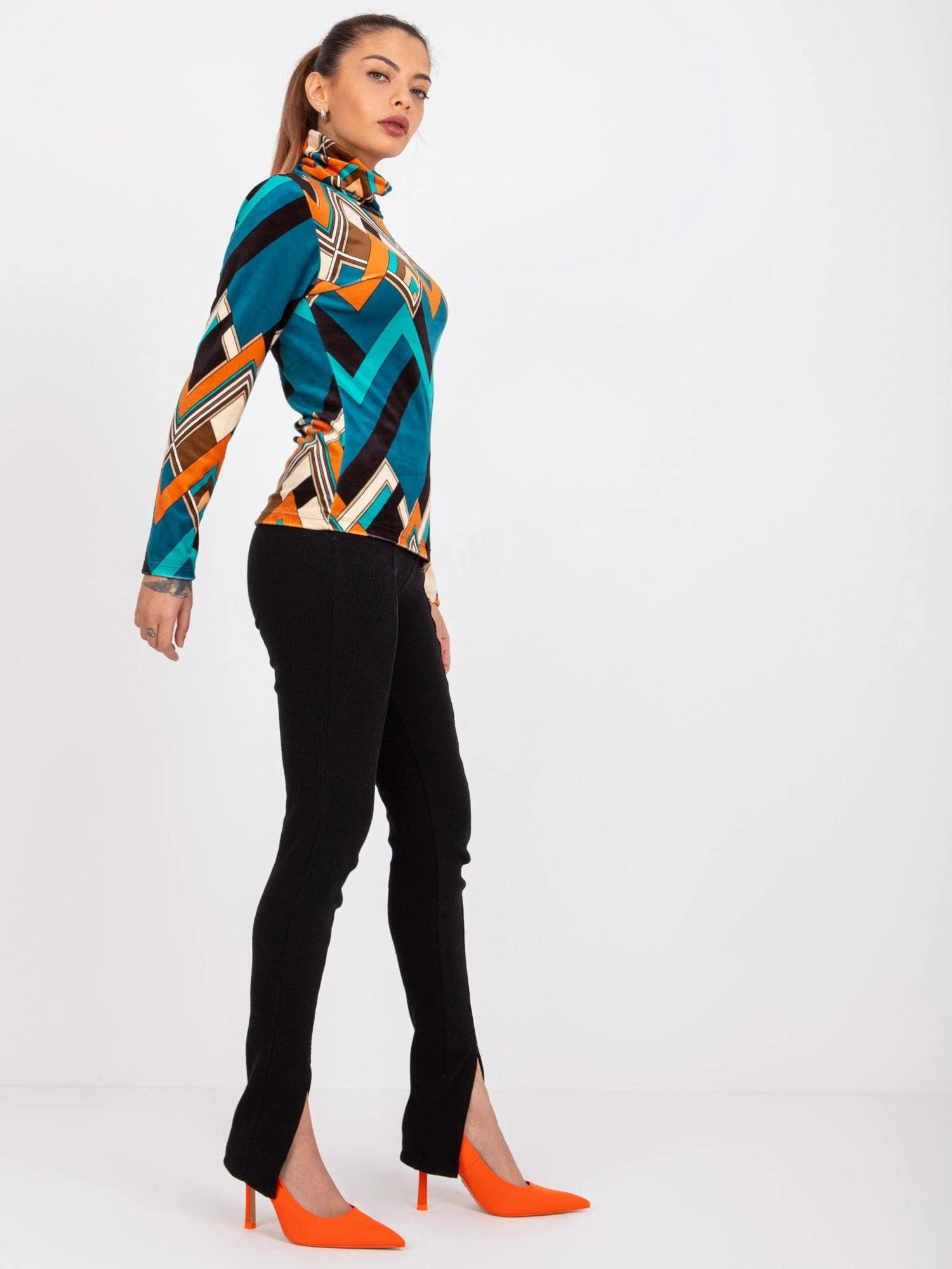 Italy Moda Palaidinė-DHJ-BZ-N6118-2,24-mėlyna
