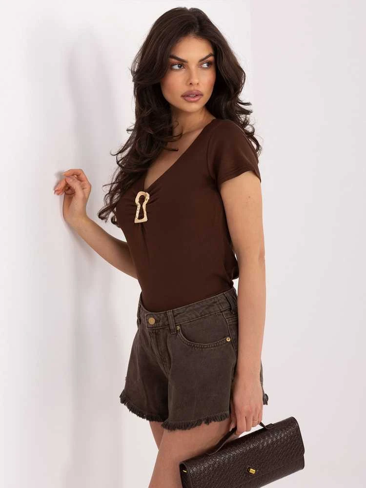 Italy Moda Bluzka-IR-BZ-R2732.29-ruda