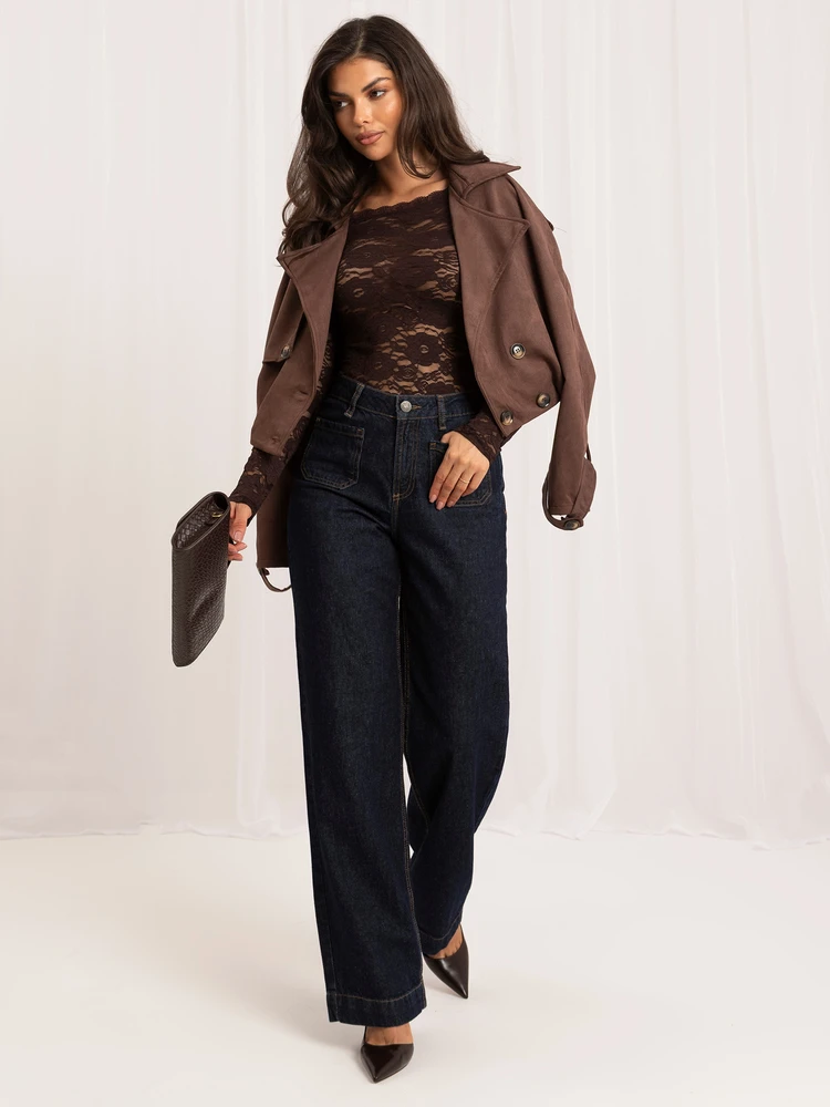 Italy Moda Bluzka-IR-BZ-XYS3704.02-ruda