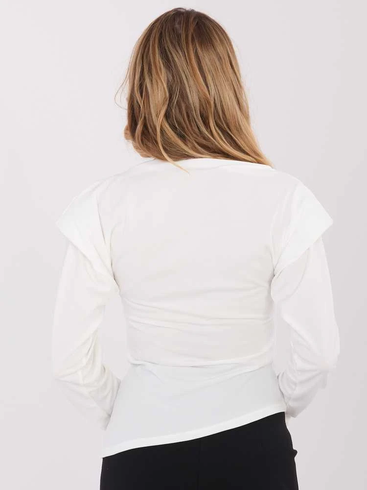 Italy Moda Bluzka-IT-BZ-21898.12-ecru