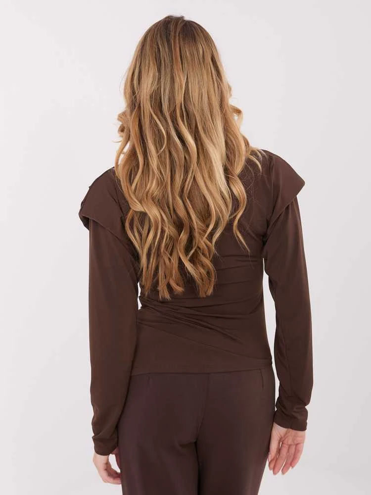 Italy Moda Bluzka-IT-BZ-21898.12-ruda
