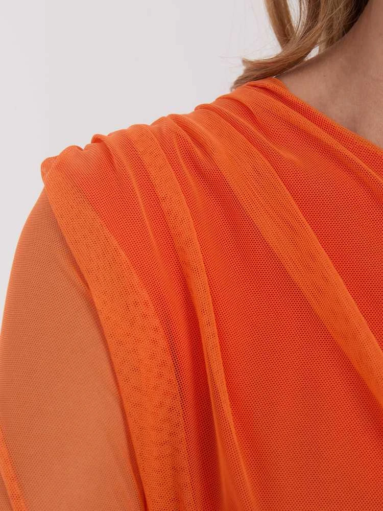Italy Moda Bluzka-IT-BZ-21915.57-oranžinė