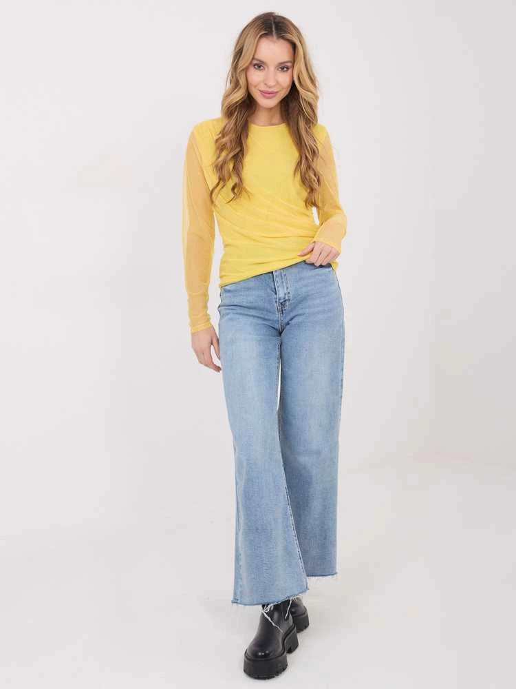 Italy Moda Bluzka-IT-BZ-21915.58-geltona