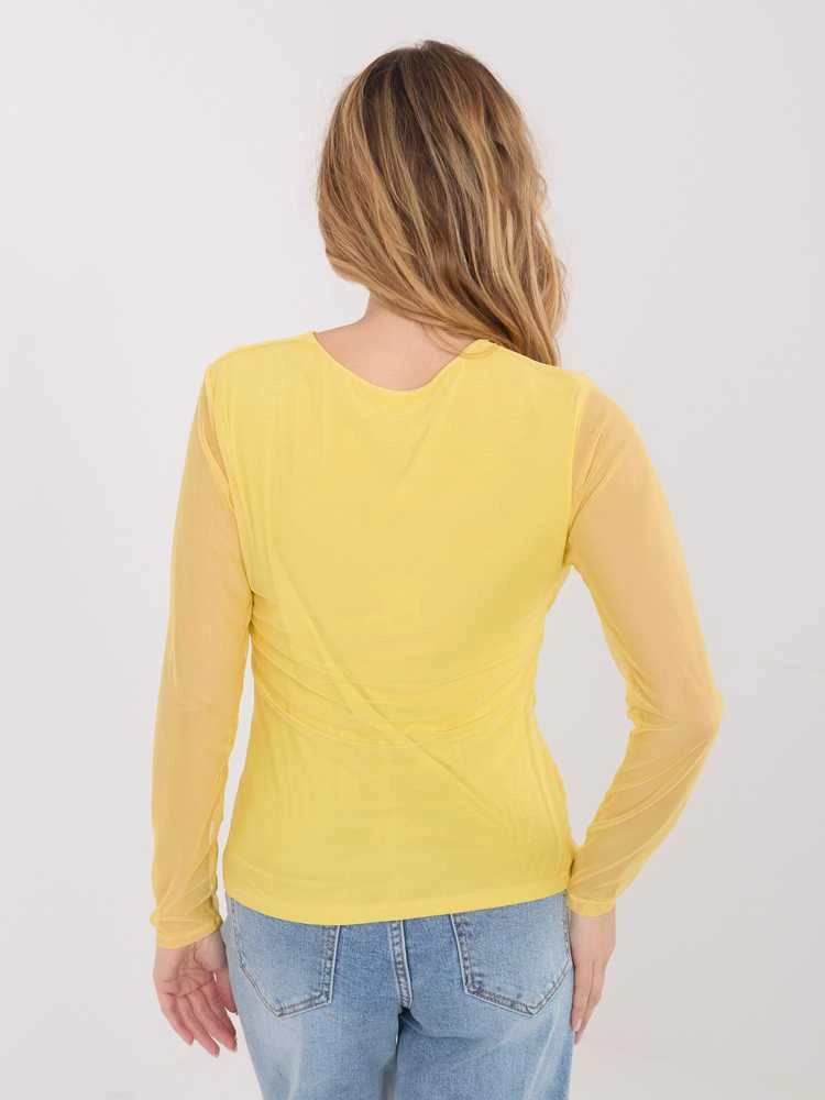 Italy Moda Bluzka-IT-BZ-21915.58-geltona
